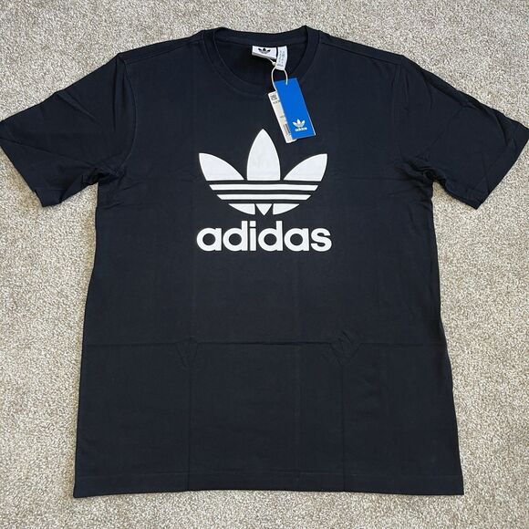 adidas Other - Adidas Originals Trefoil Logo Men's‎ Casual T-Shirt Black Size M